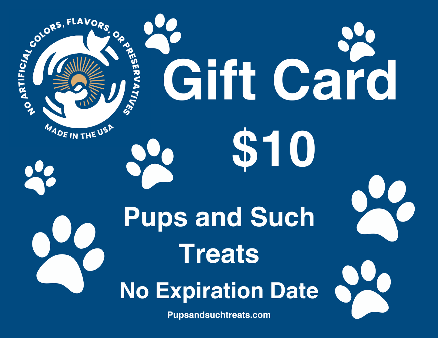 eGift Card - Pups and Such Treats
