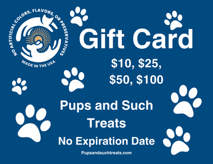 eGift Card - Pups and Such Treats