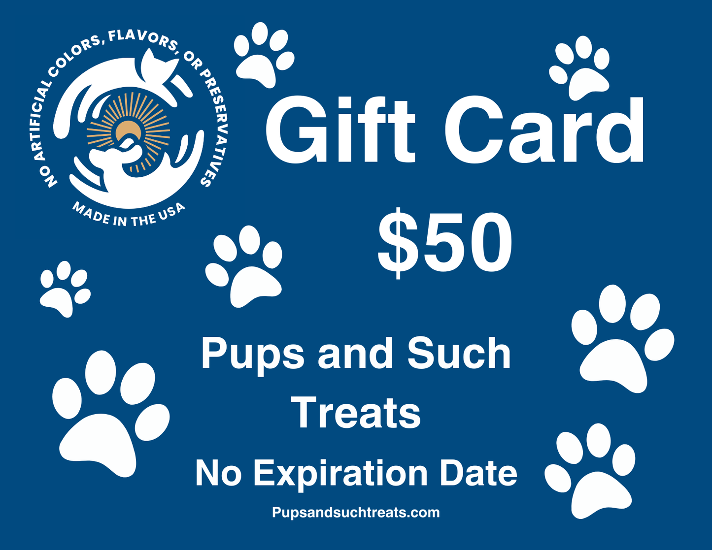 eGift Card - Pups and Such Treats