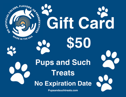 eGift Card - Pups and Such Treats