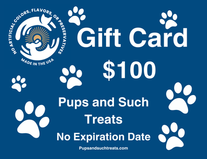 eGift Card - Pups and Such Treats
