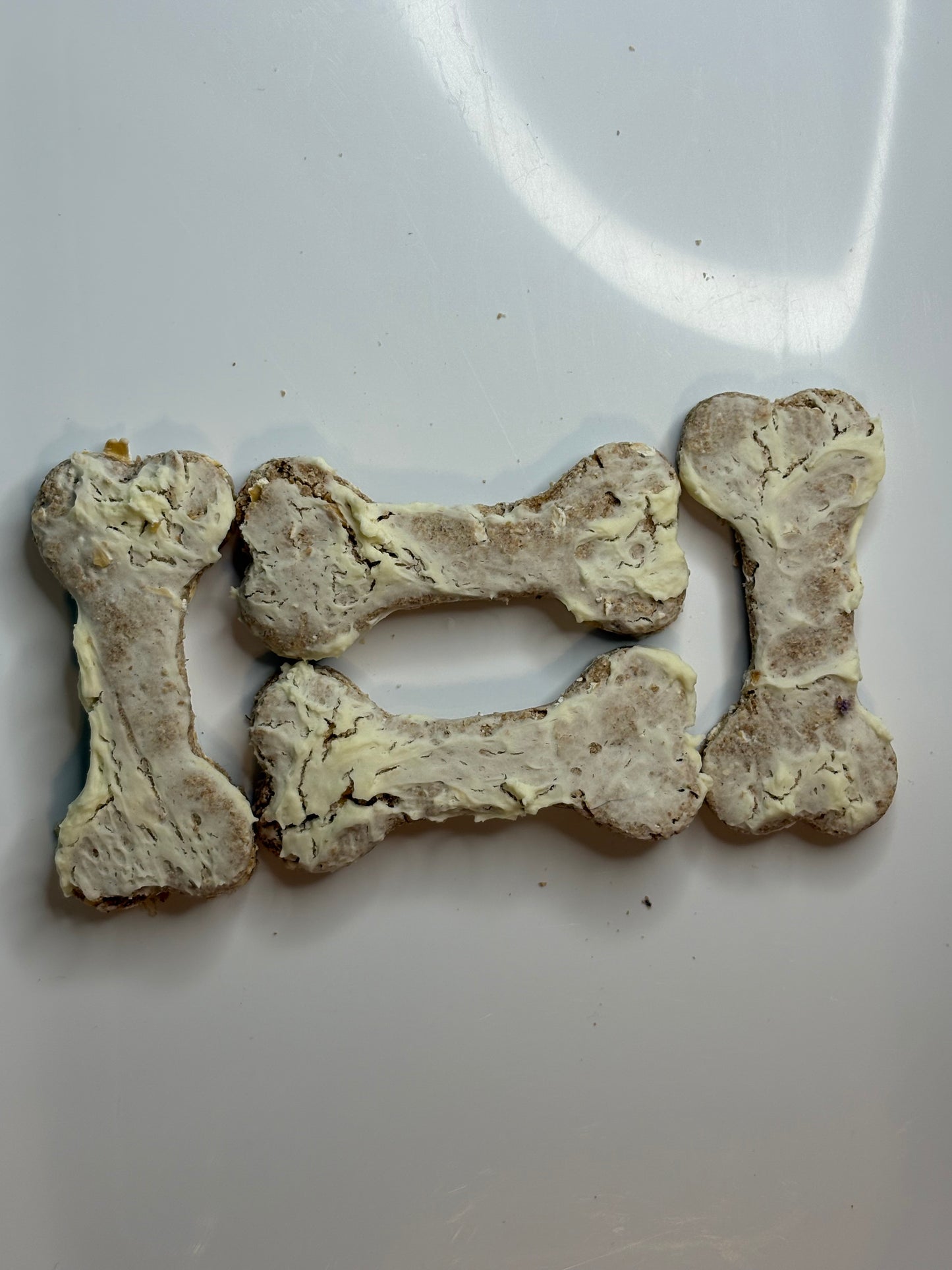 Dog Treats (Natural) - Cream Cheese Frosted