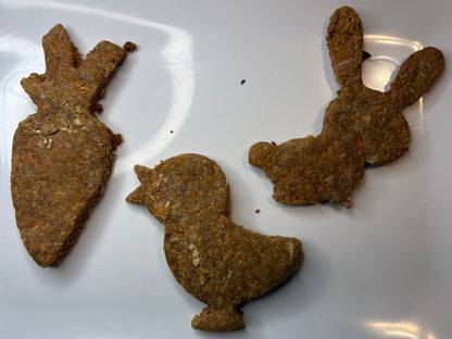 Dog Treats (Natural) - Assorted Easter Cookies