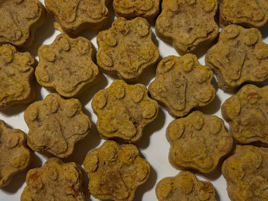 Dog Treats (Natural) - Paw Shape