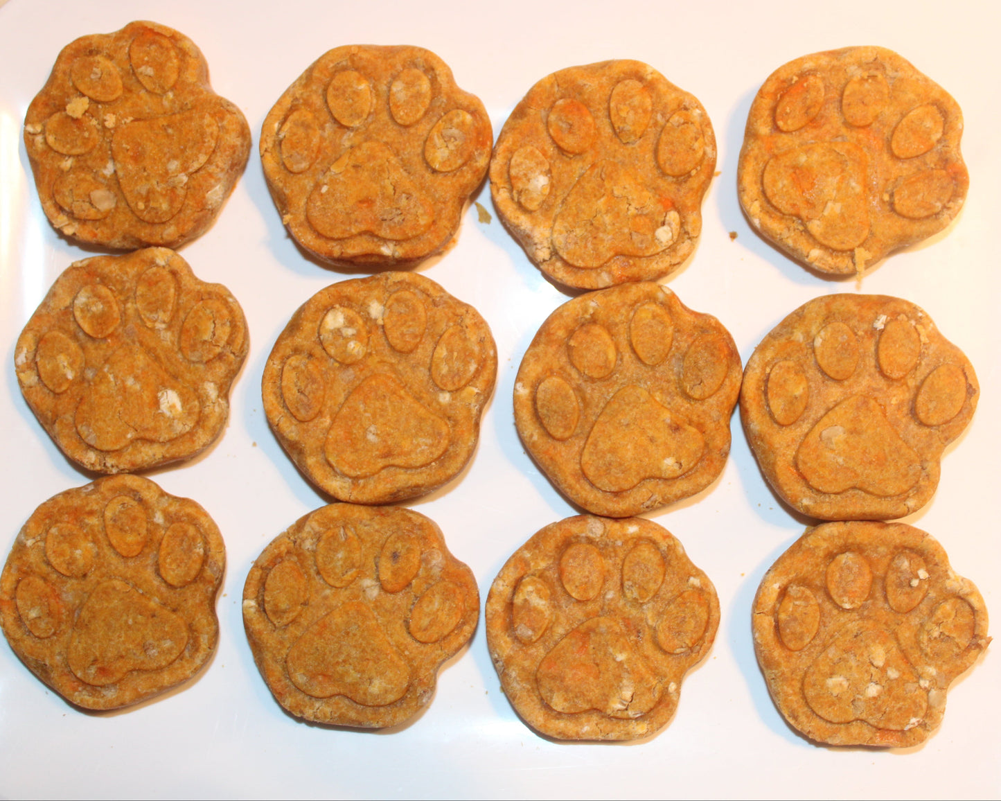 Dog Treats (Natural) - Paw Shape