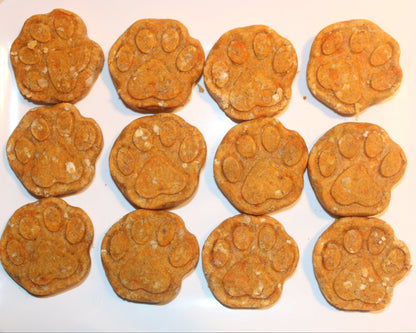 Dog Treats (Natural) - Paw Shape